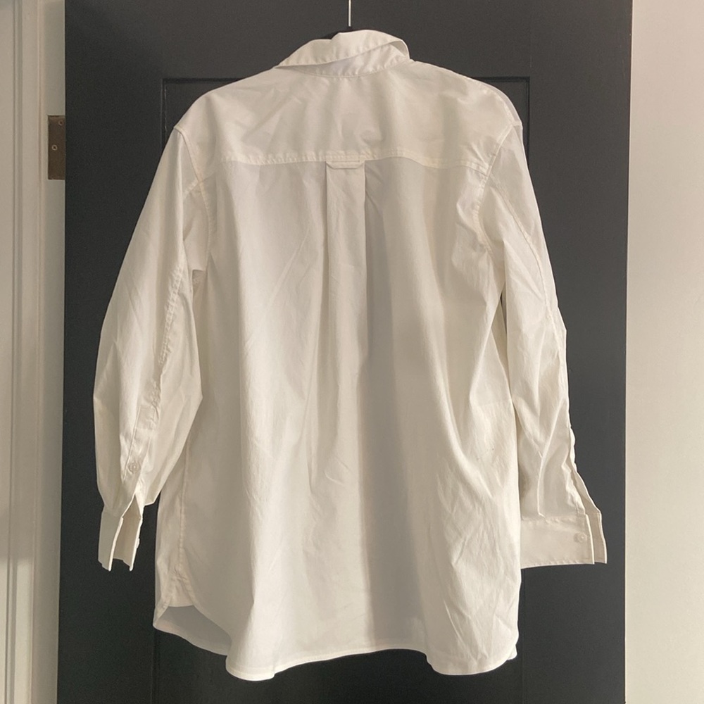 Athleta Performance Oversized Button Down - image 4